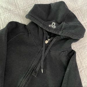 Gray TNA Zip up Sweater- Size S